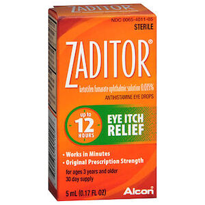 ALAWAY EYE ITCH RELIEF DROPS B&L 5ML